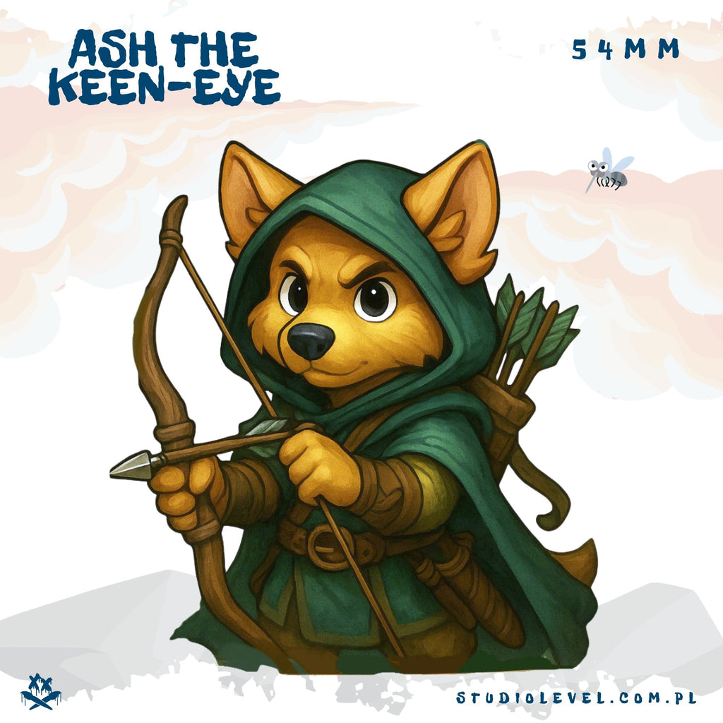 Ash The Keen-Eye - 54mm