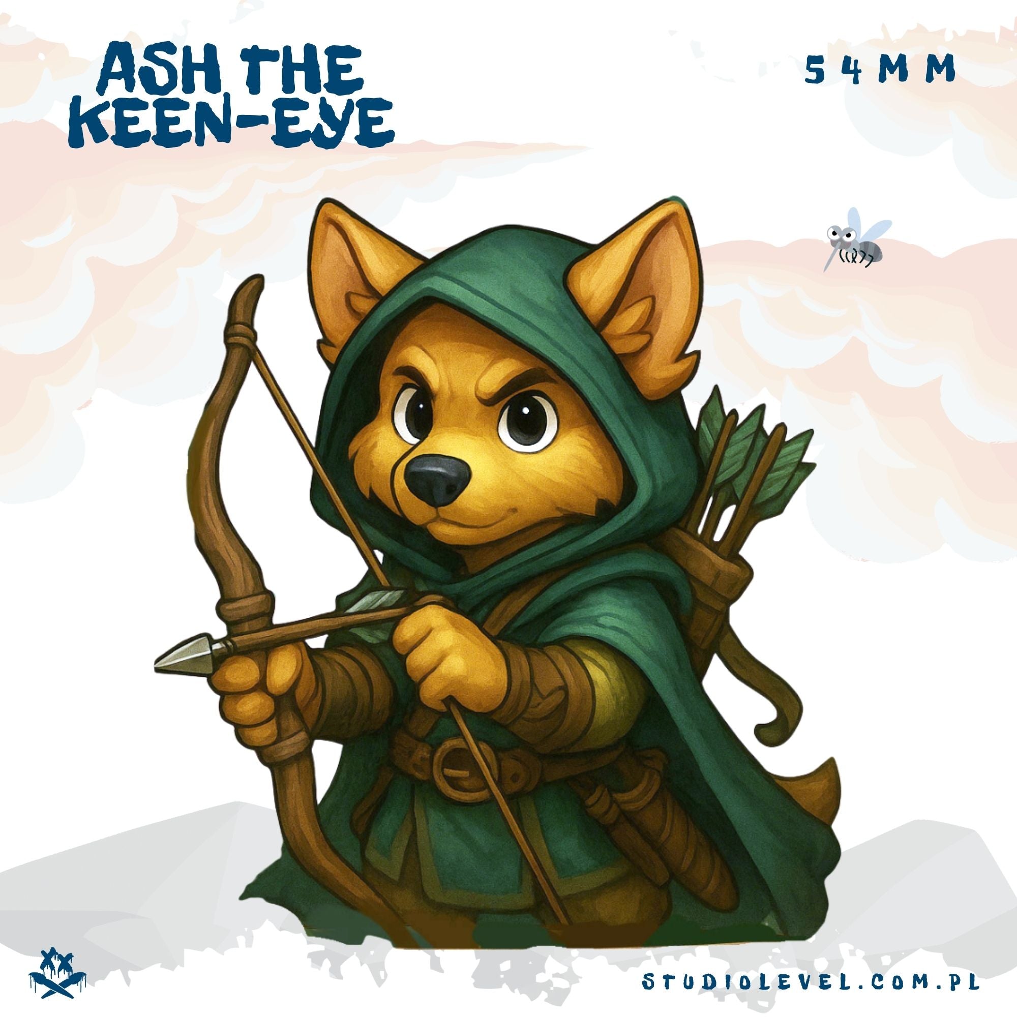 Ash The Keen-Eye - 54mm