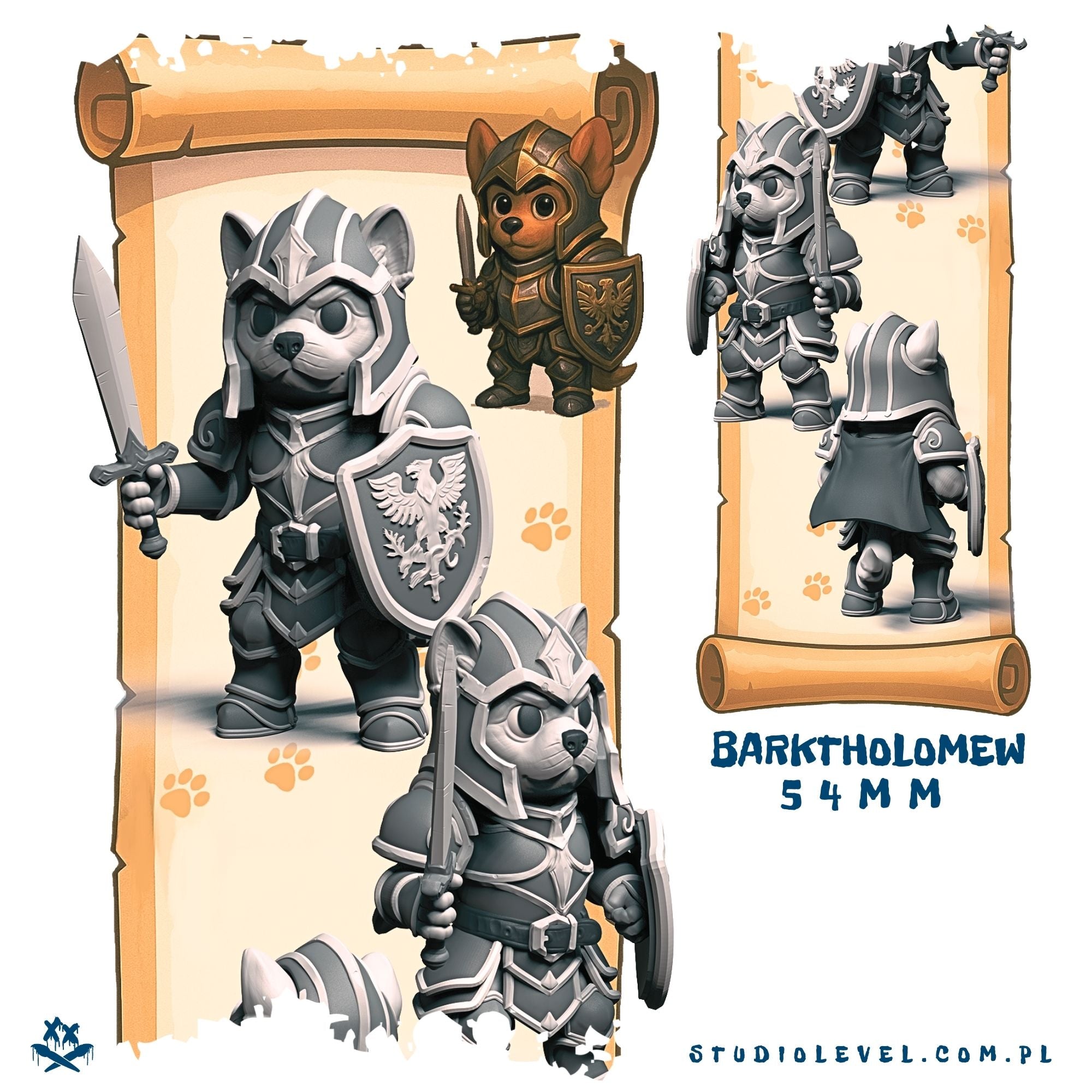 Barktholomew - 54mm