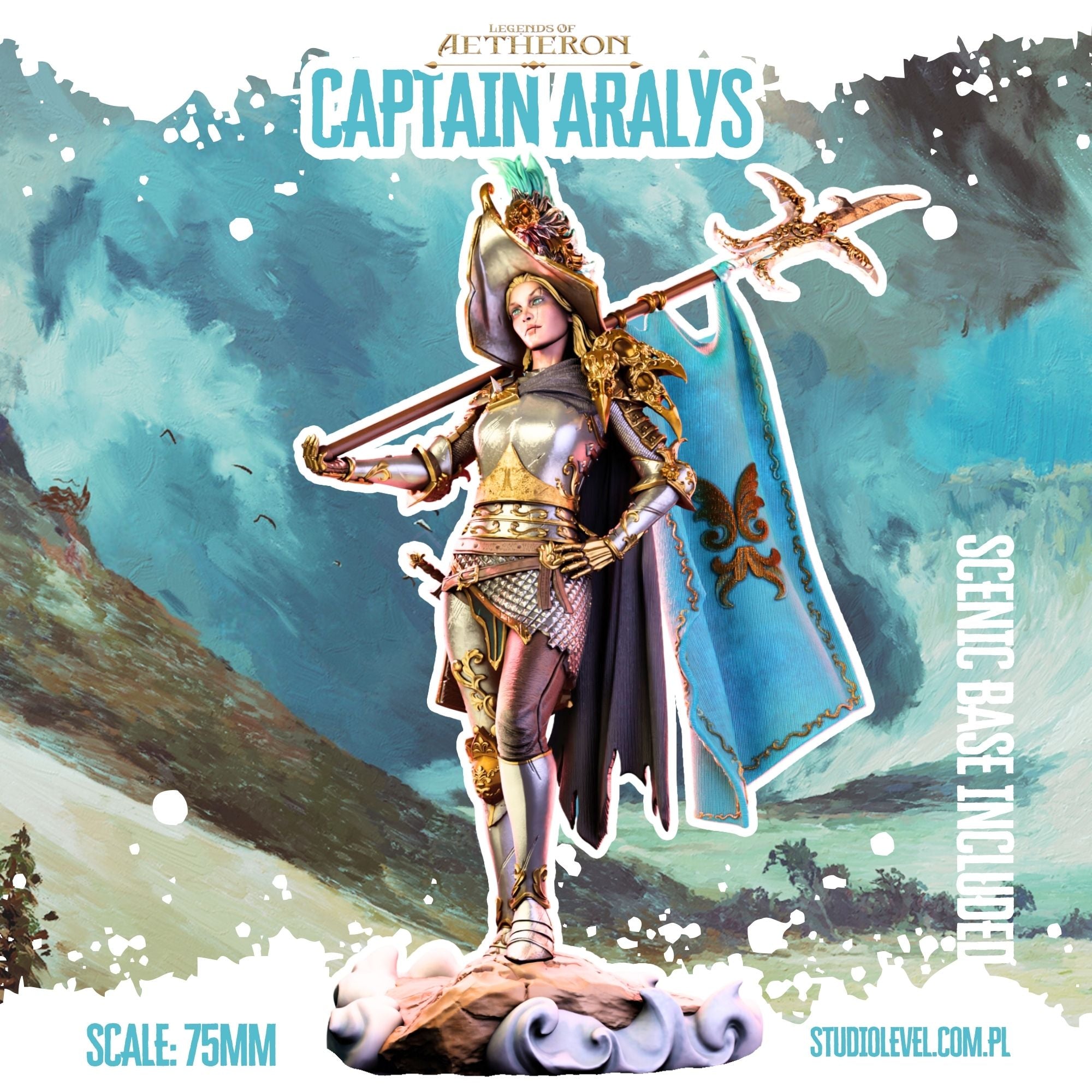 Captain Aralys - 75mm