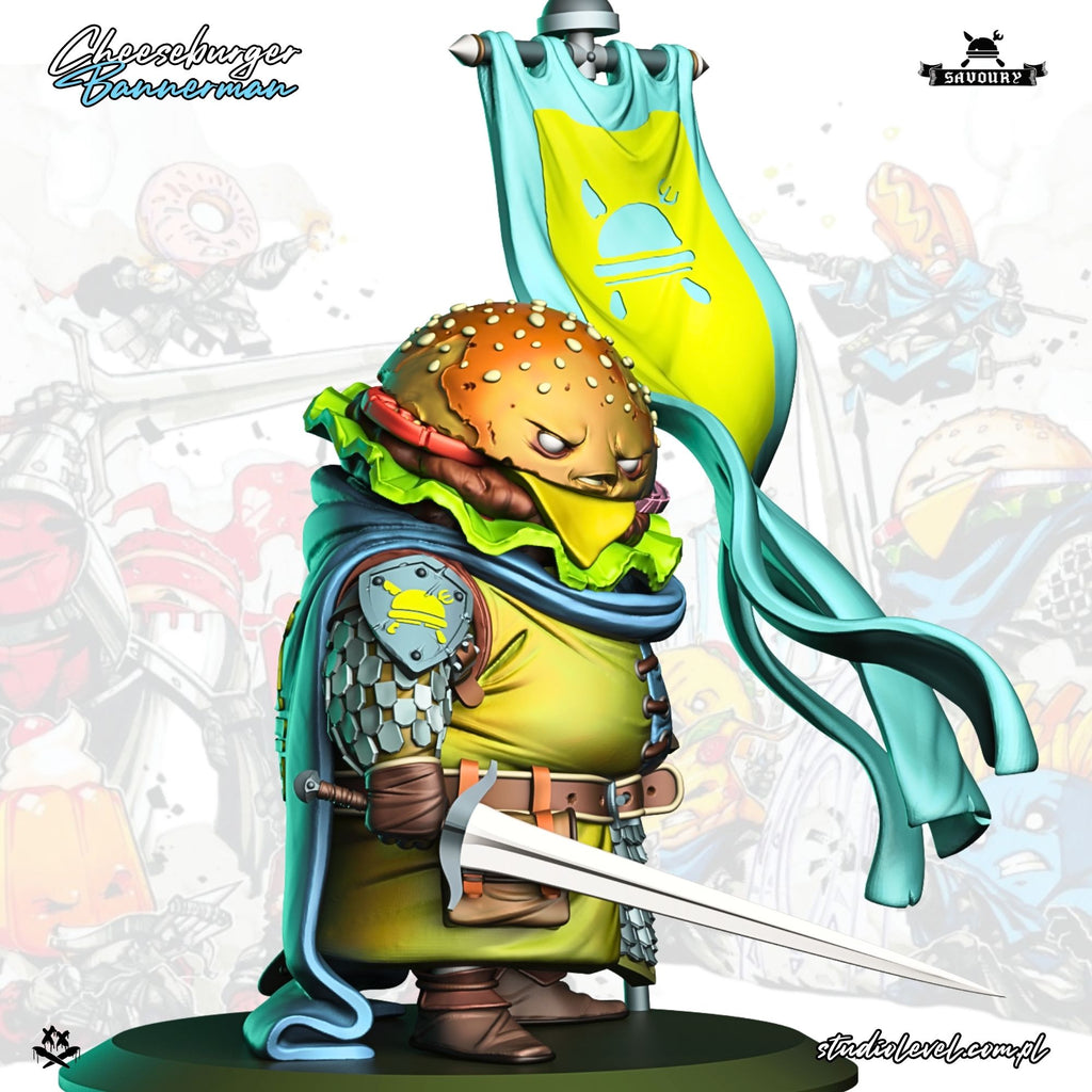 Cheeseburger Bannerman – 75mm / 54mm