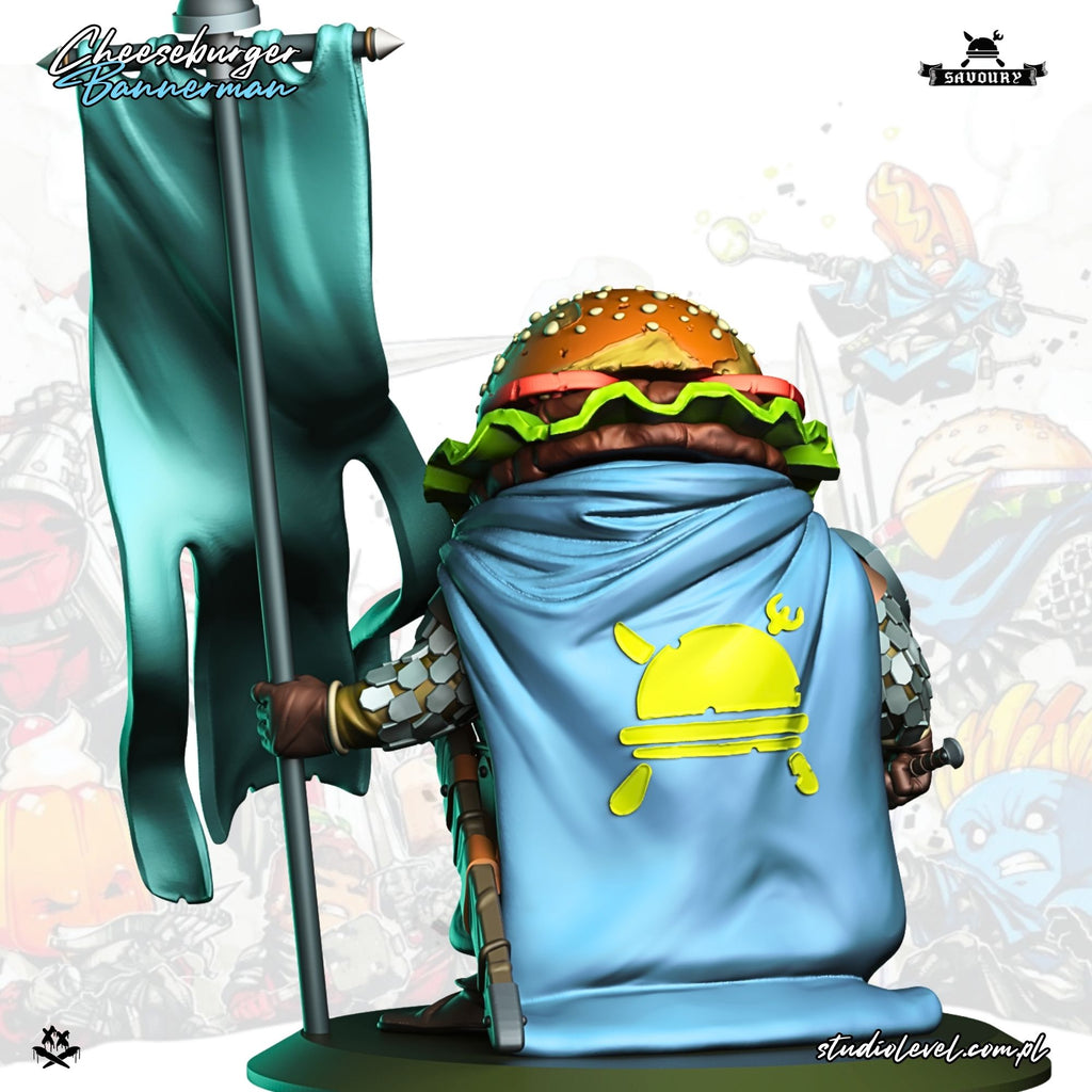 Cheeseburger Bannerman – 75mm / 54mm