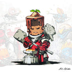 Chocolate Cake Blacksmith - 75mm / 54mm