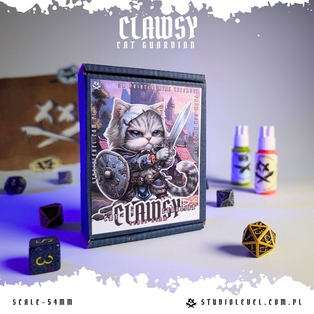 Clawsy – Cat Guardian - 54mm