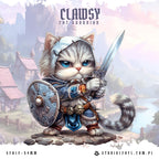 Clawsy – Cat Guardian - 54mm