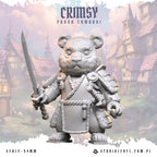 Crimsy: Panda Samurai - 54mm
