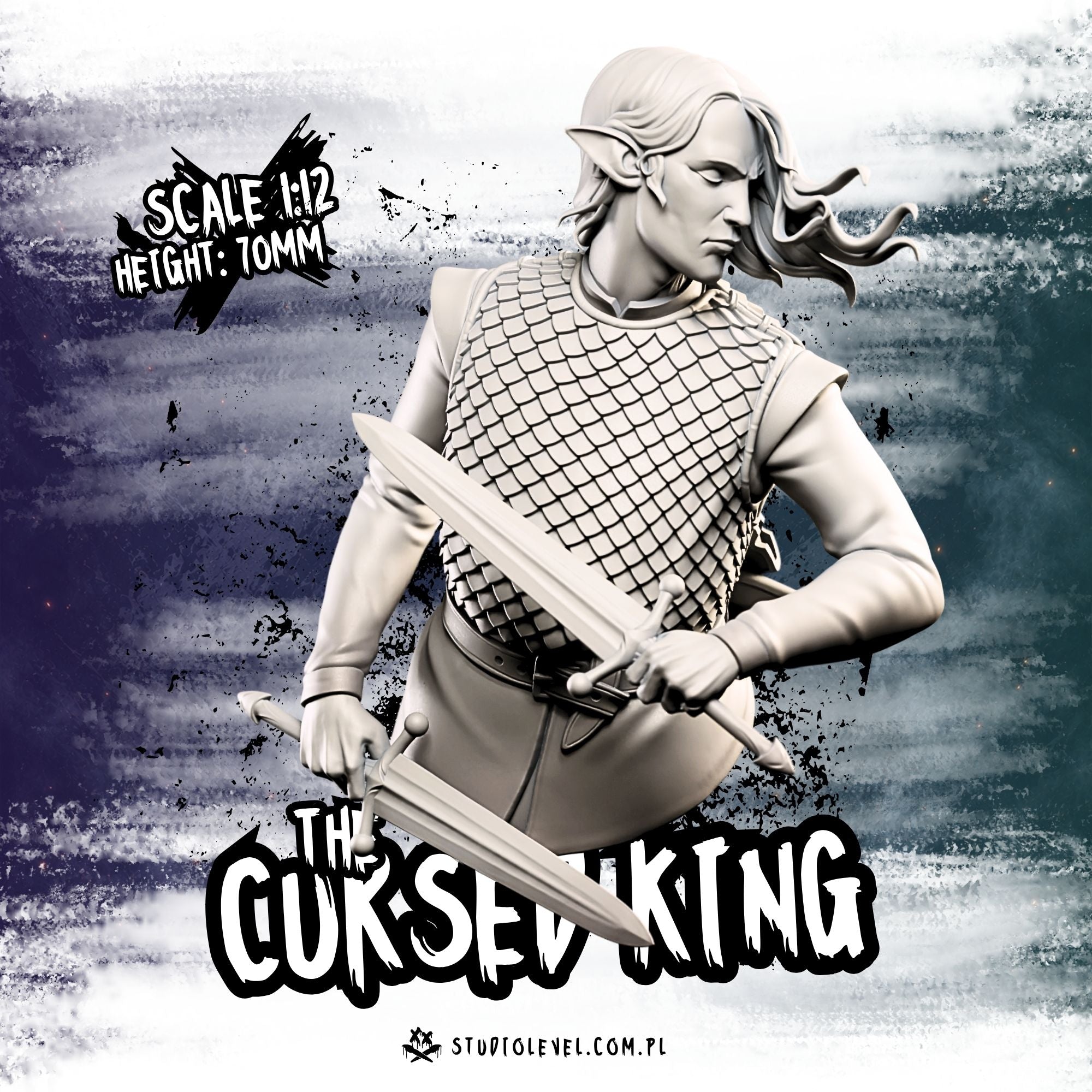 Cursed King: Dual Swords - Bust 1:12 / 1:10
