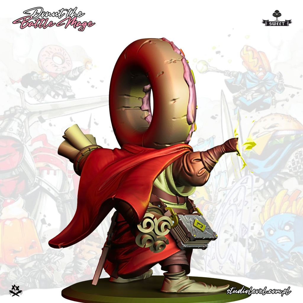 Donut the Battle Mage - 75mm / 54mm