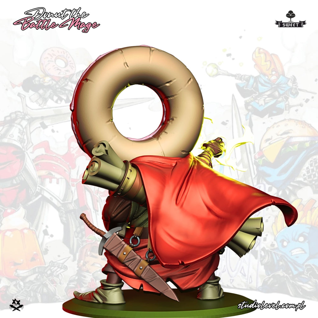 Donut the Battle Mage - 75mm / 54mm