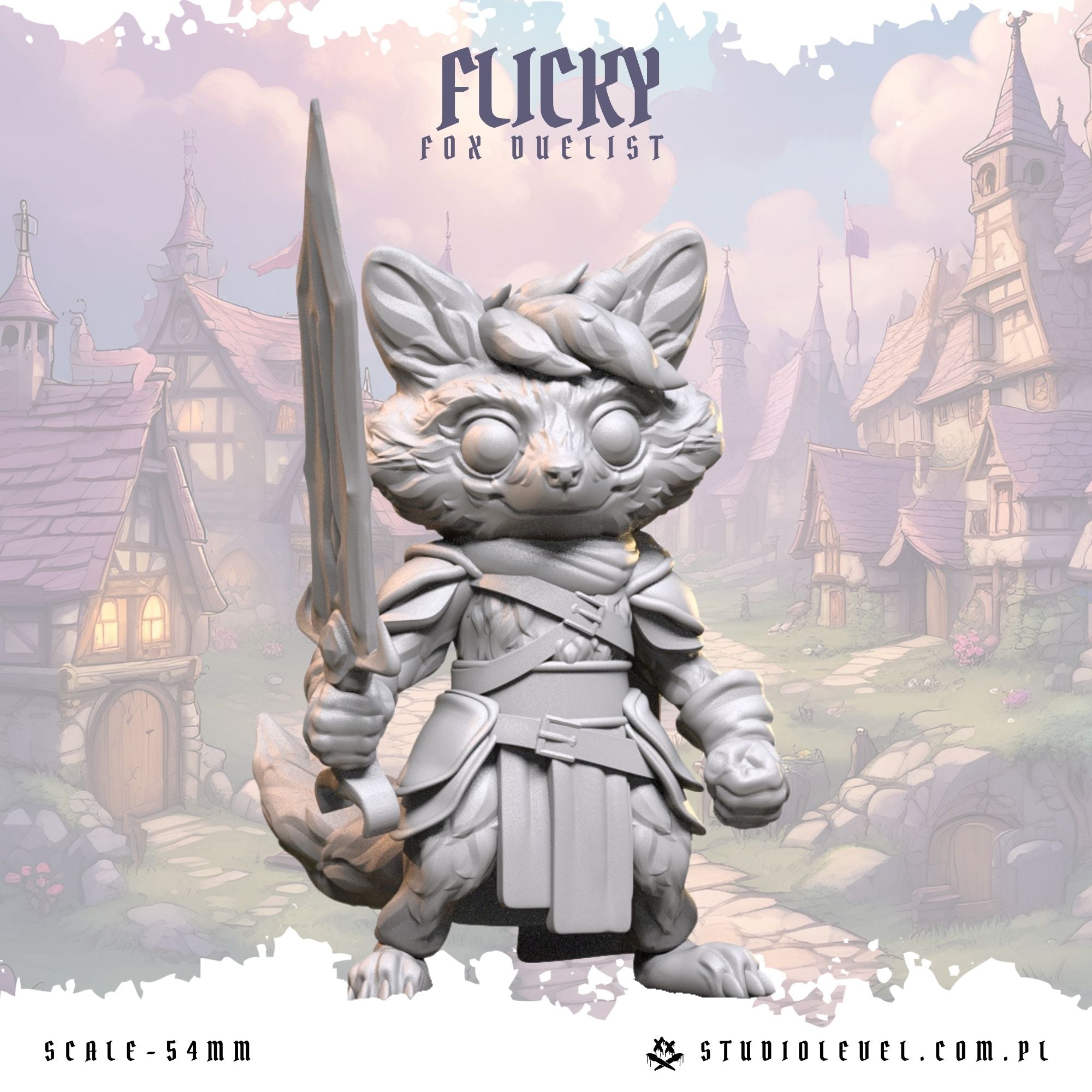 Flicky: Fox Duelist - 54mm