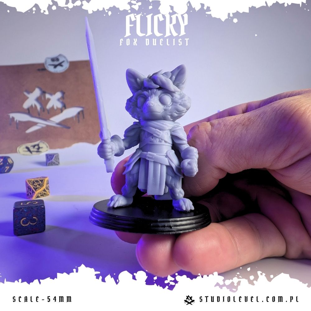Flicky: Fox Duelist - 54mm