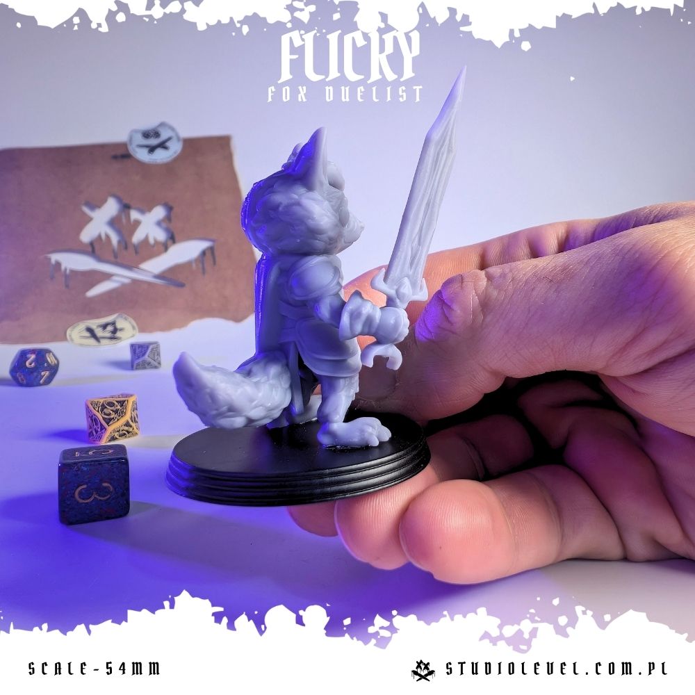 Flicky: Fox Duelist - 54mm