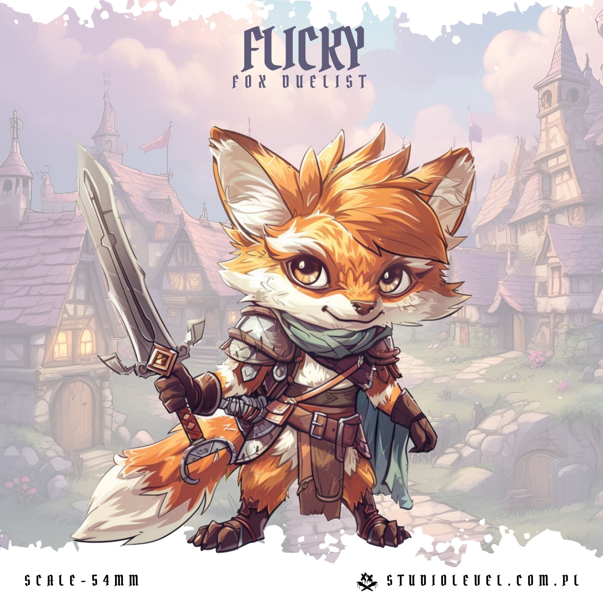 Flicky: Fox Duelist - 54mm