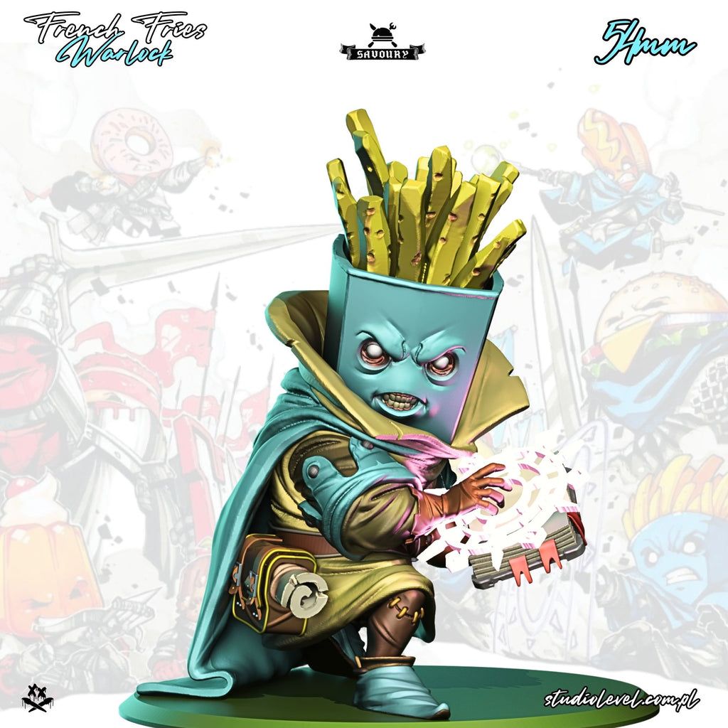 French Fries Warlock - 75mm / 54mm