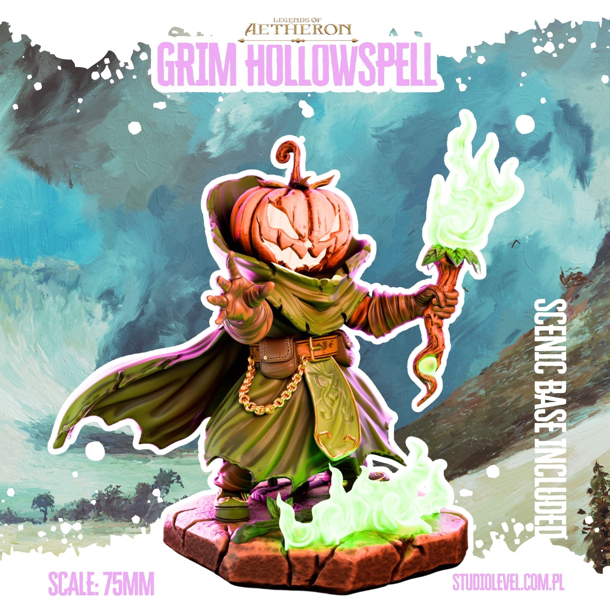 Grim Hollowspell - 75mm