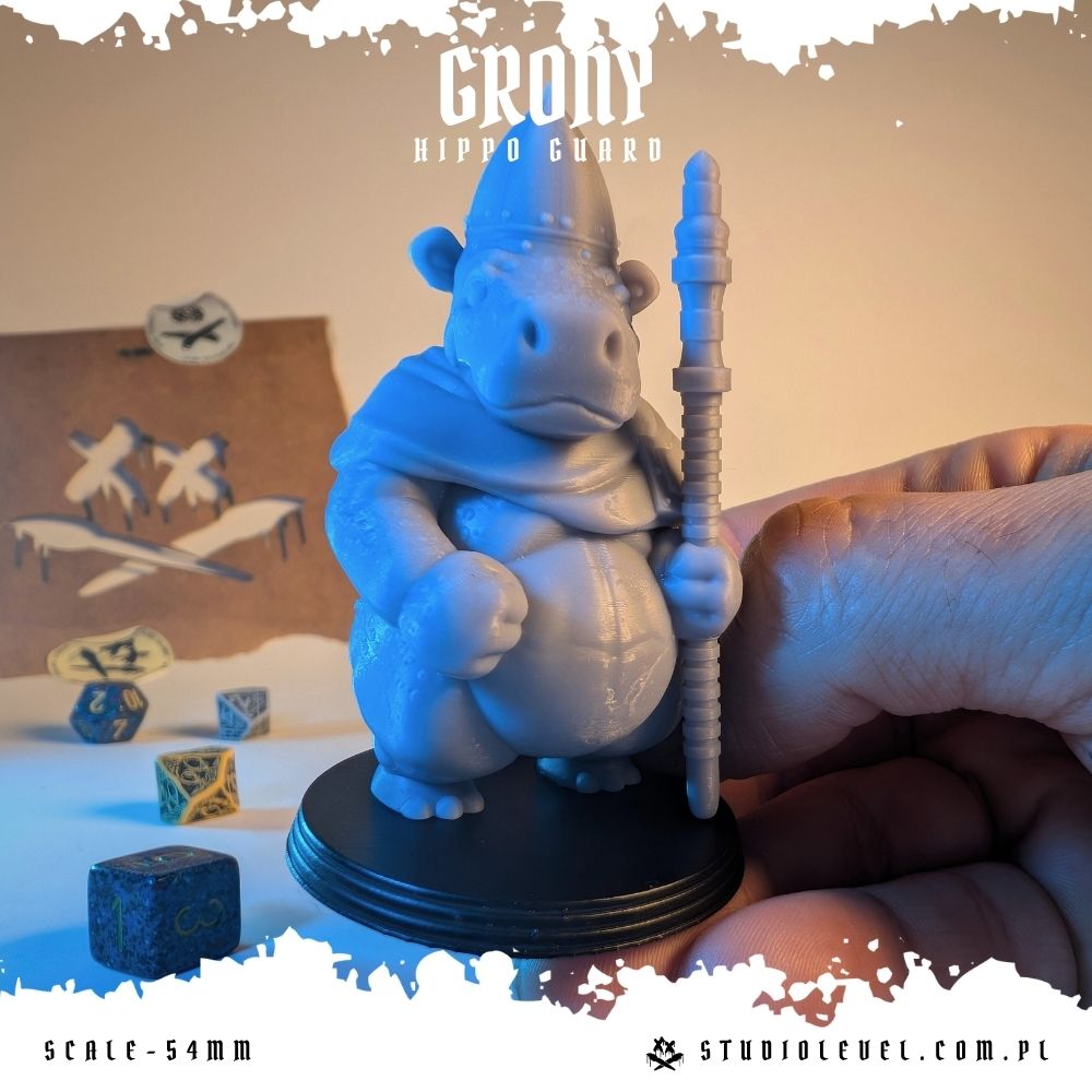 Grony: Hippo Guard - 54mm
