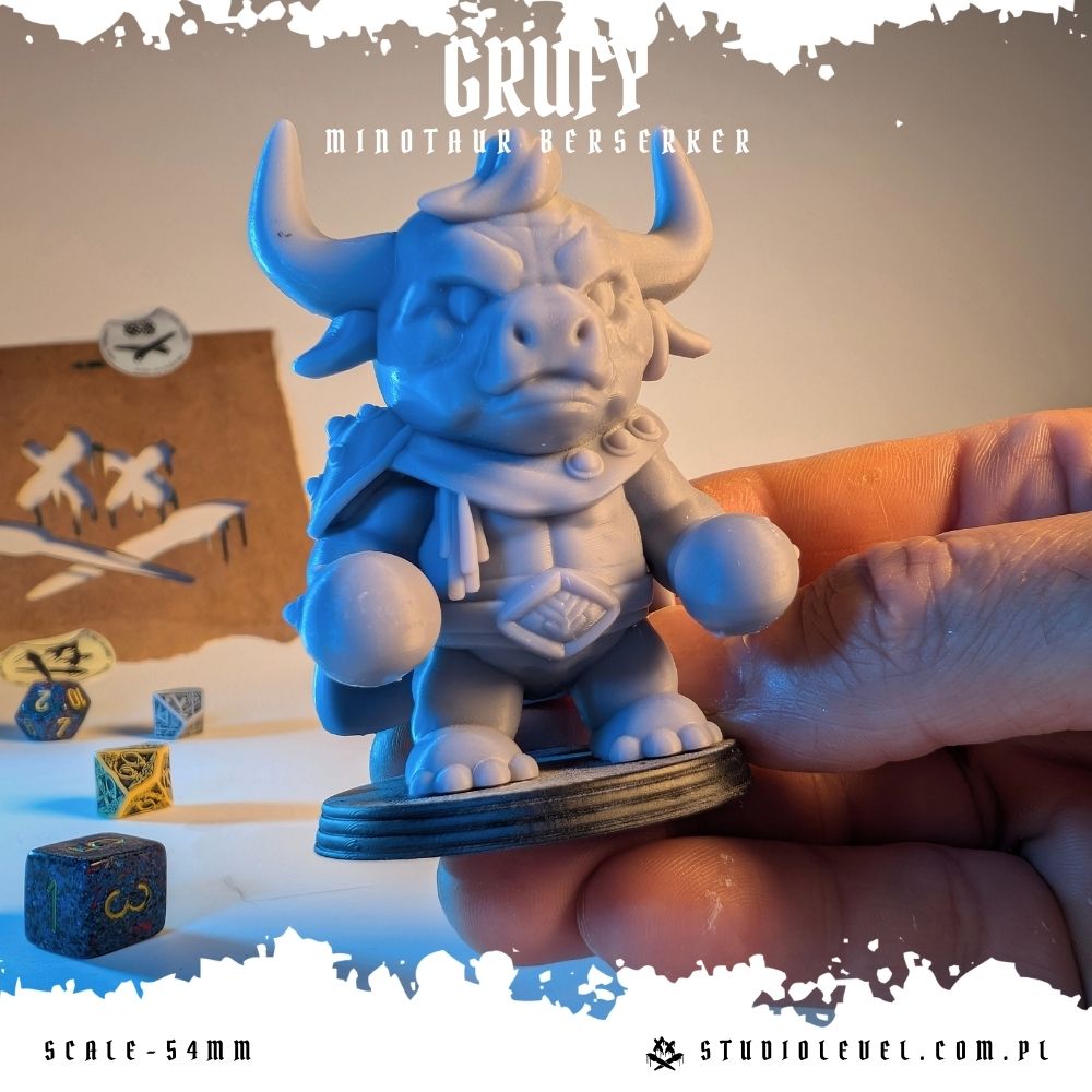 Grufy: Minotaur Berserker - 54mm