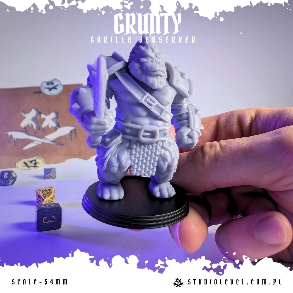 Grunty: Gorilla Berserker - 54mm