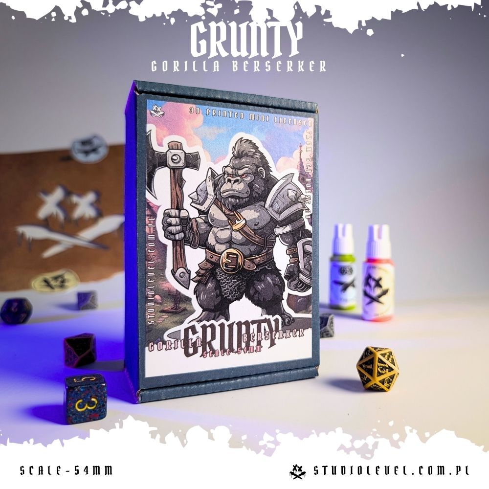 Grunty: Gorilla Berserker - 54mm
