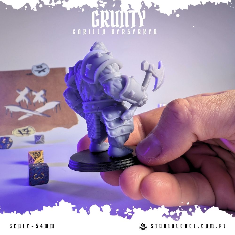 Grunty: Gorilla Berserker - 54mm