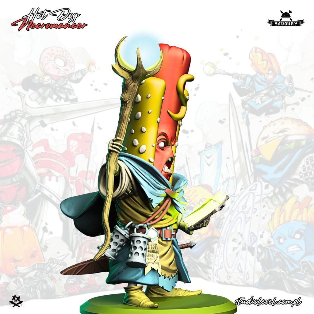 Hot Dog Necromancer – 75mm / 54mm