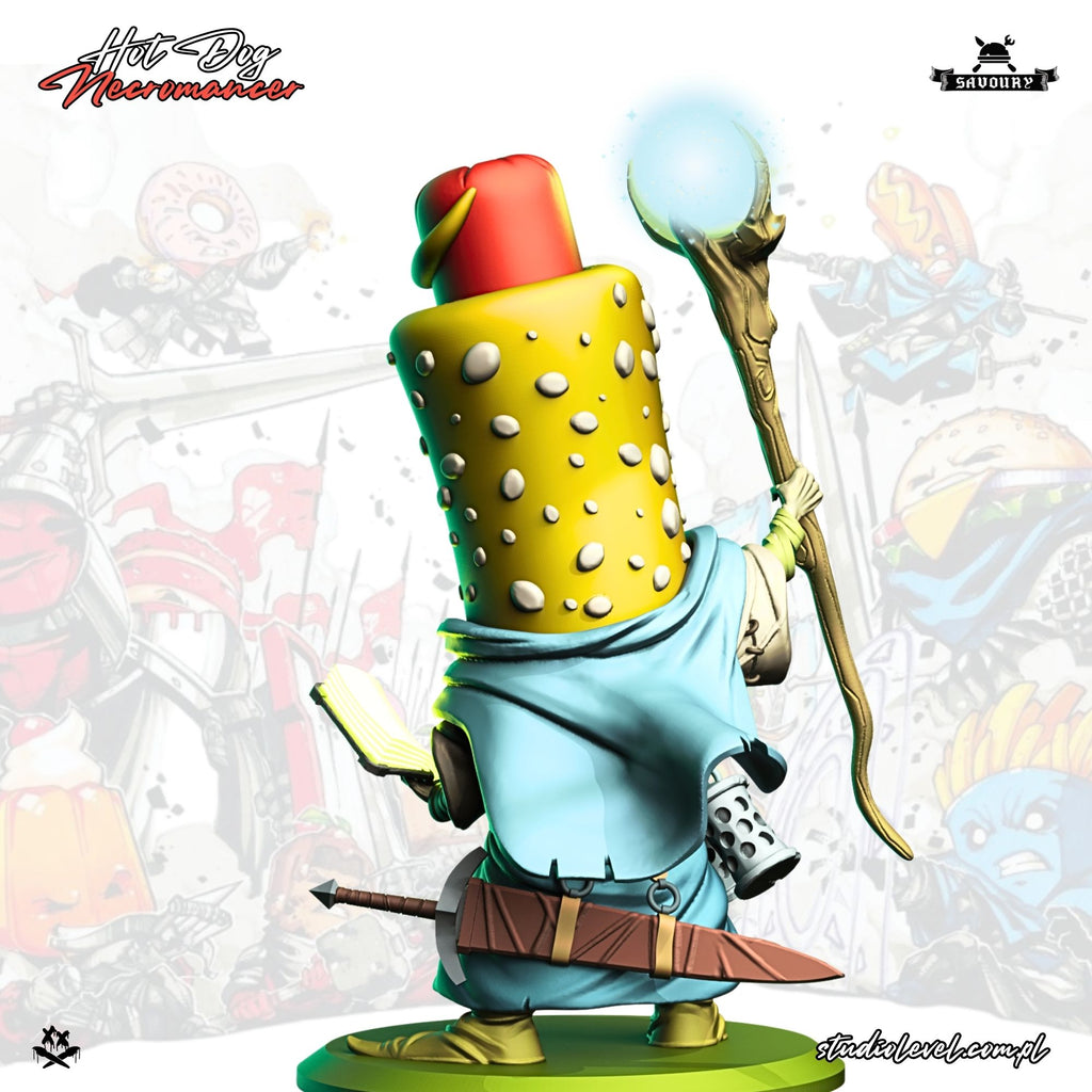 Hot Dog Necromancer – 75mm / 54mm