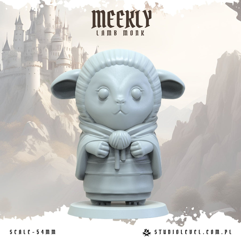 Meekly: Lamb Monk - 54mm