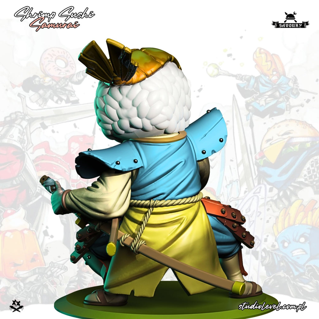 Shrimp Sushi Samurai – 75mm / 54mm