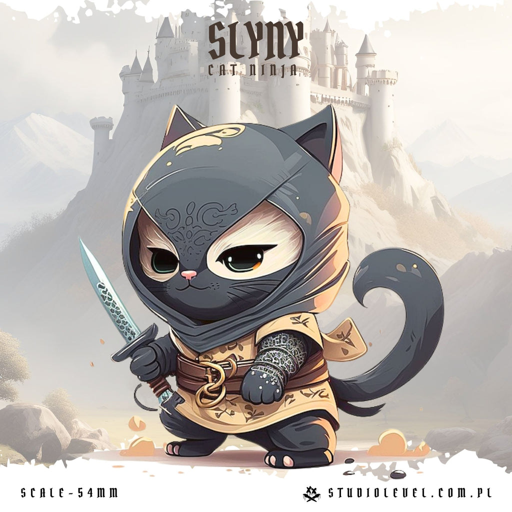 Slyny: Cat Ninja - 54mm