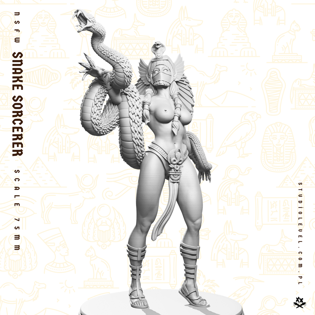 Snake Sorcerer - 75mm
