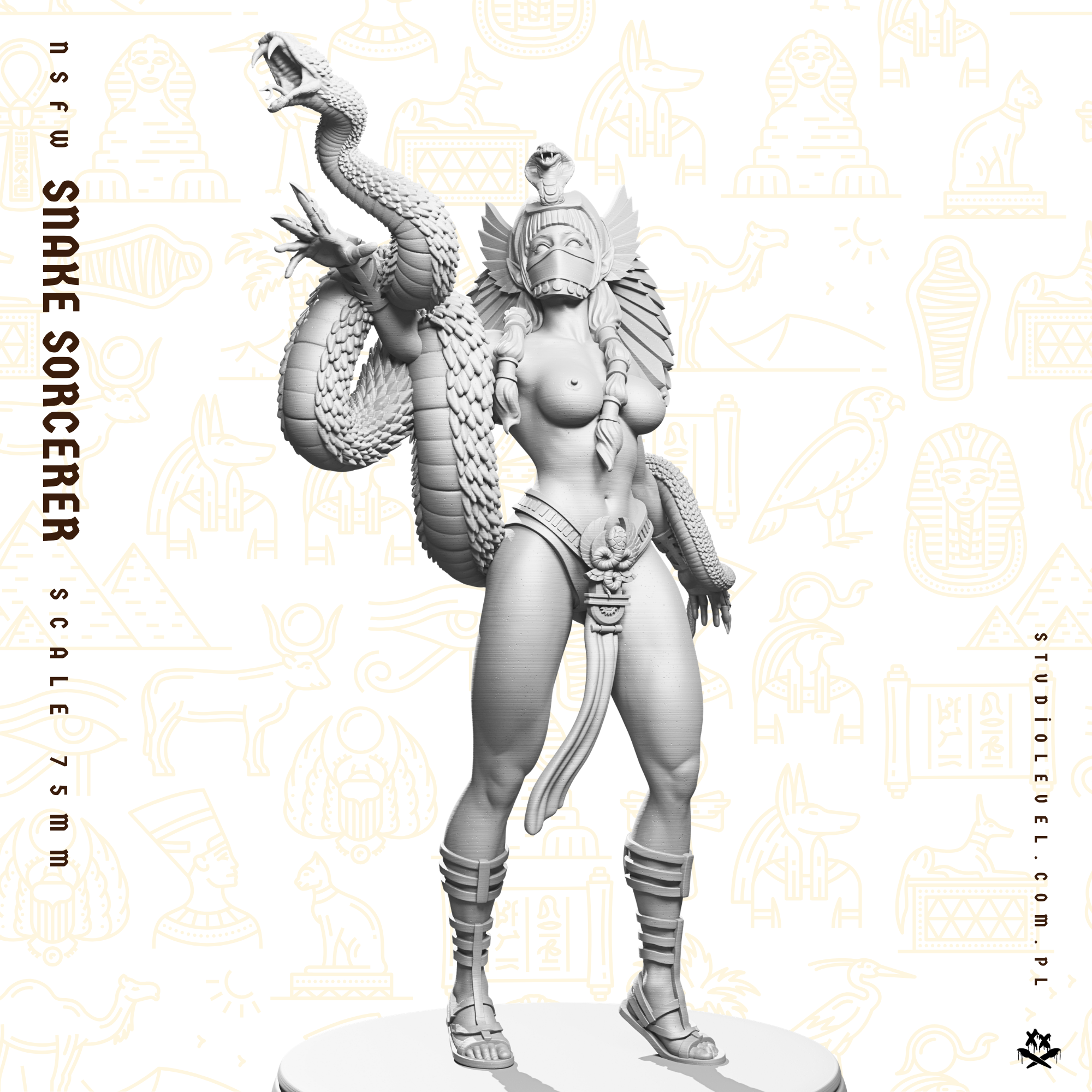 Snake Sorcerer - 75mm