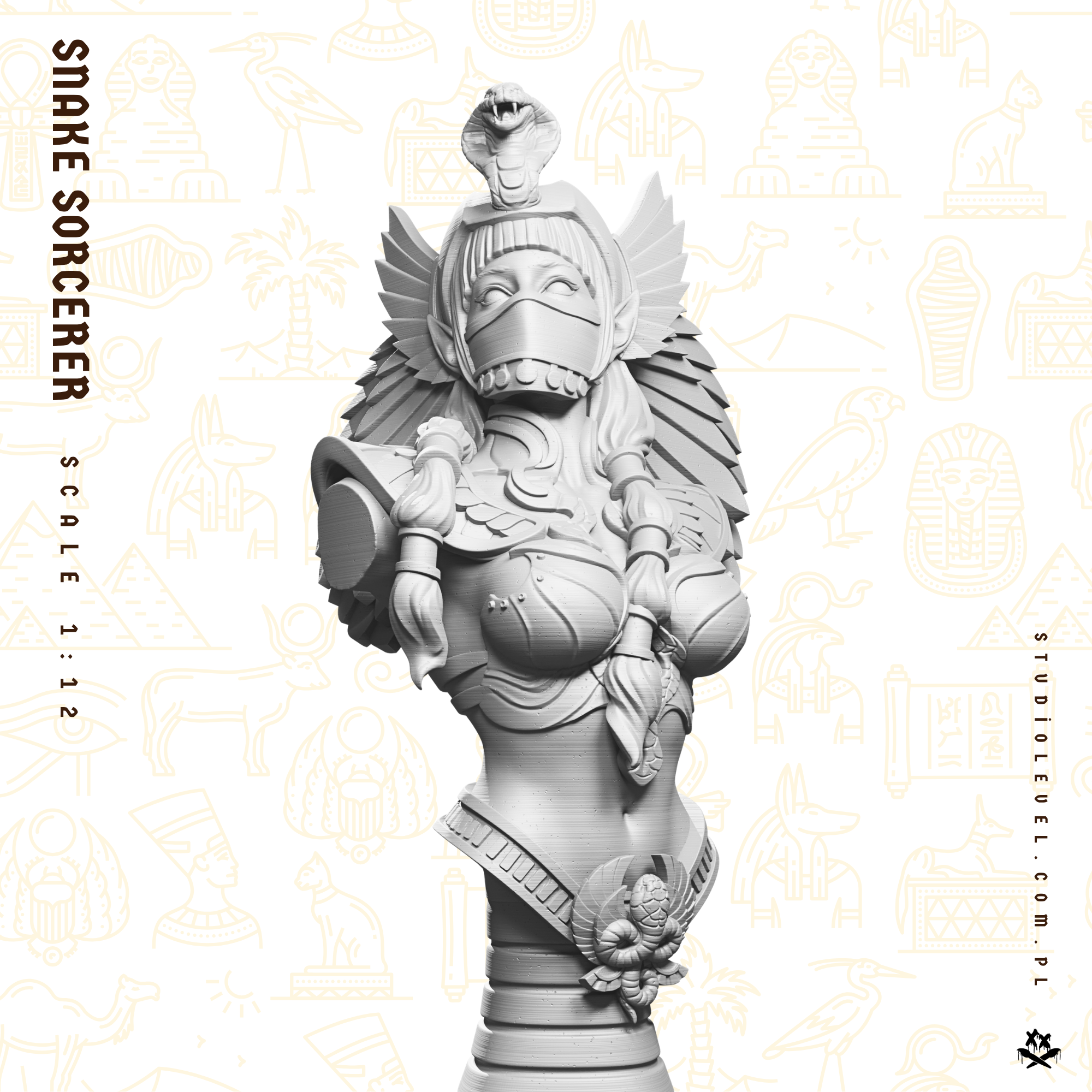 Snake Sorcerer - Bust 1:12
