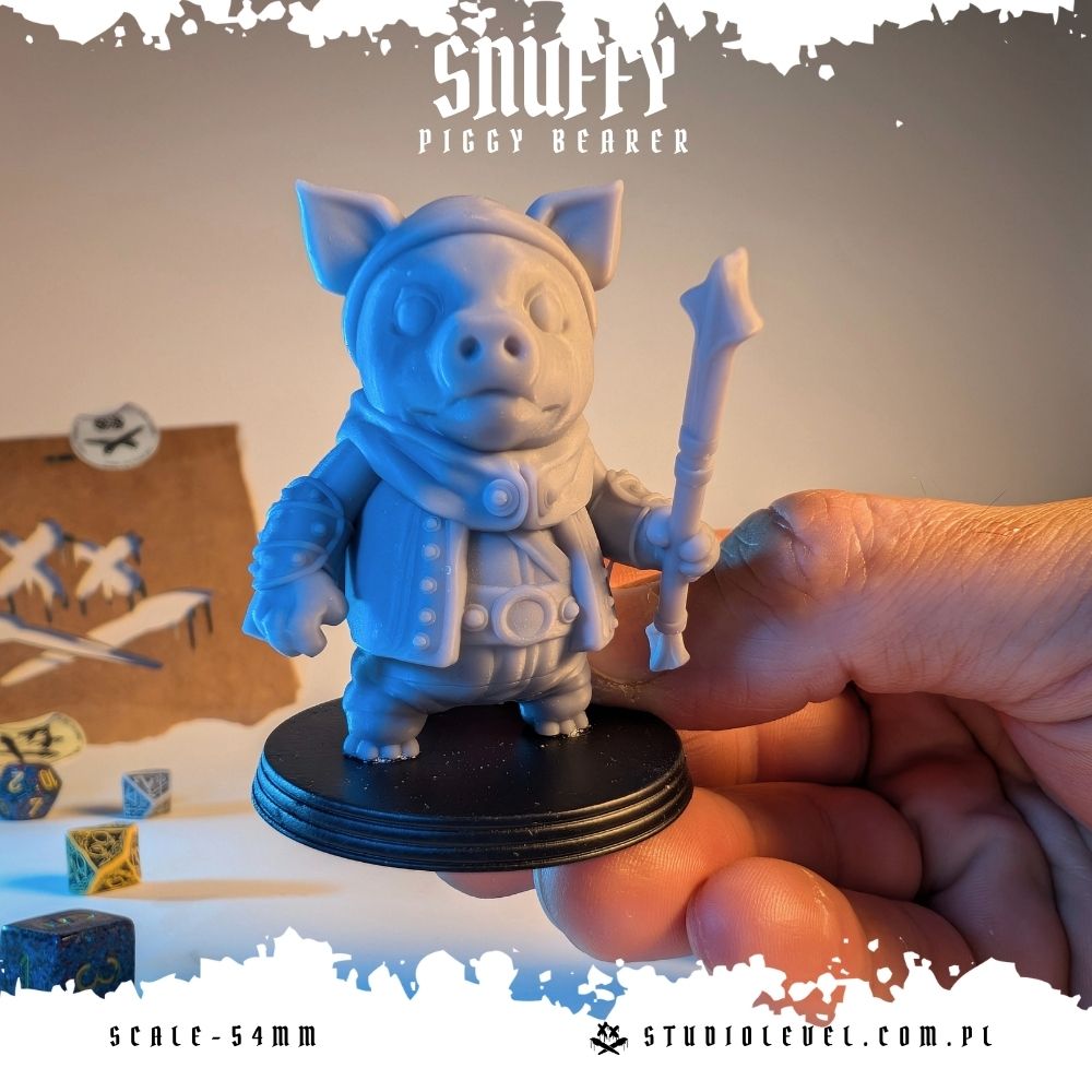 Snuffy: Piggy Bearer - 54mm