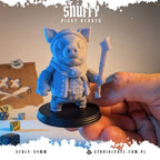 Snuffy: Piggy Bearer - 54mm