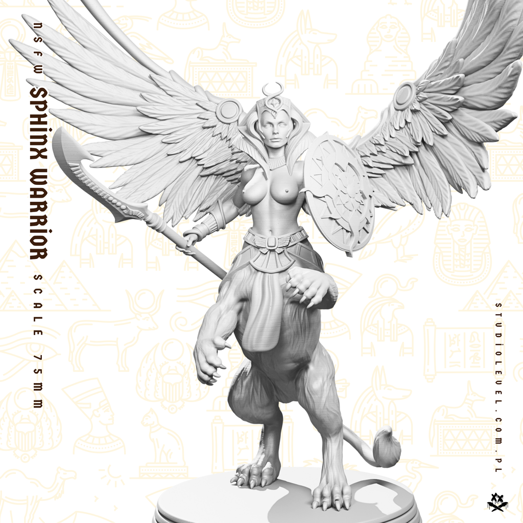 Sphinx Warrior - 75mm
