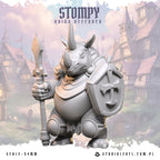 Stompy: Rhino Defender - 54mm