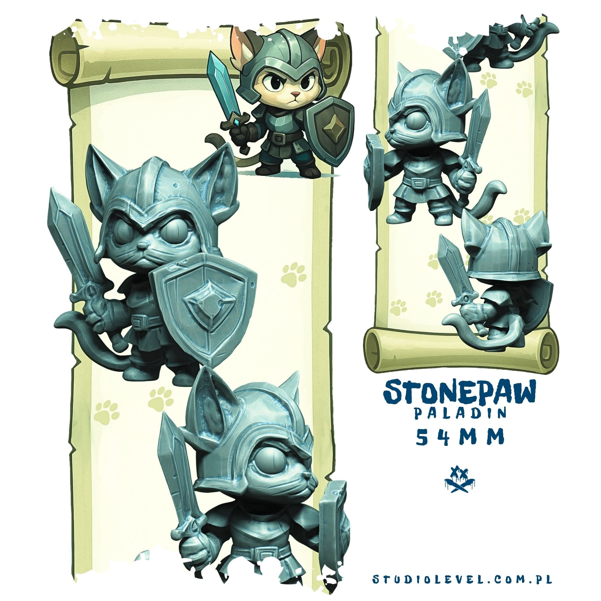 Stonepaw - 54mm