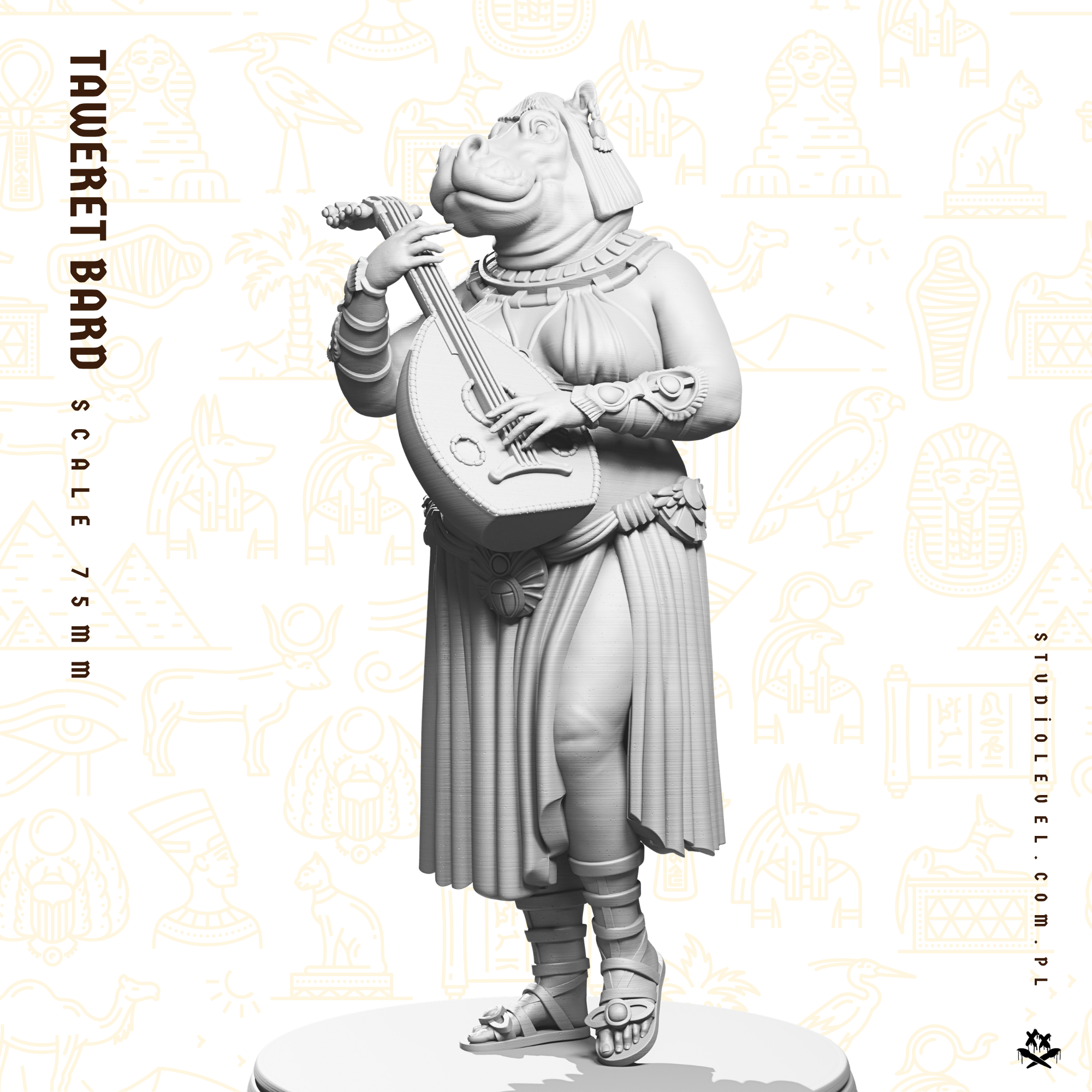 Taweret Bard - 75mm