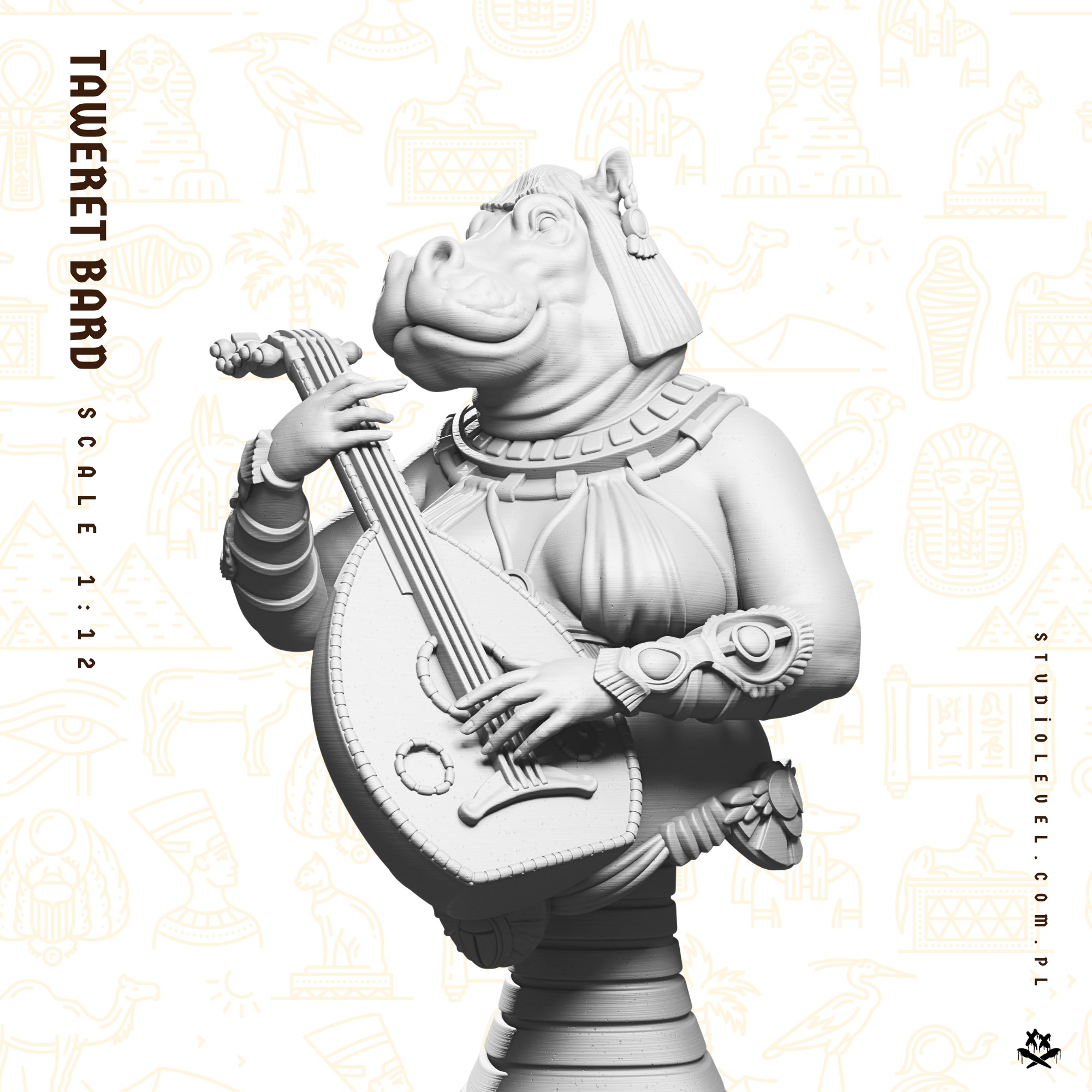 Taweret Bard - Bust 1:12