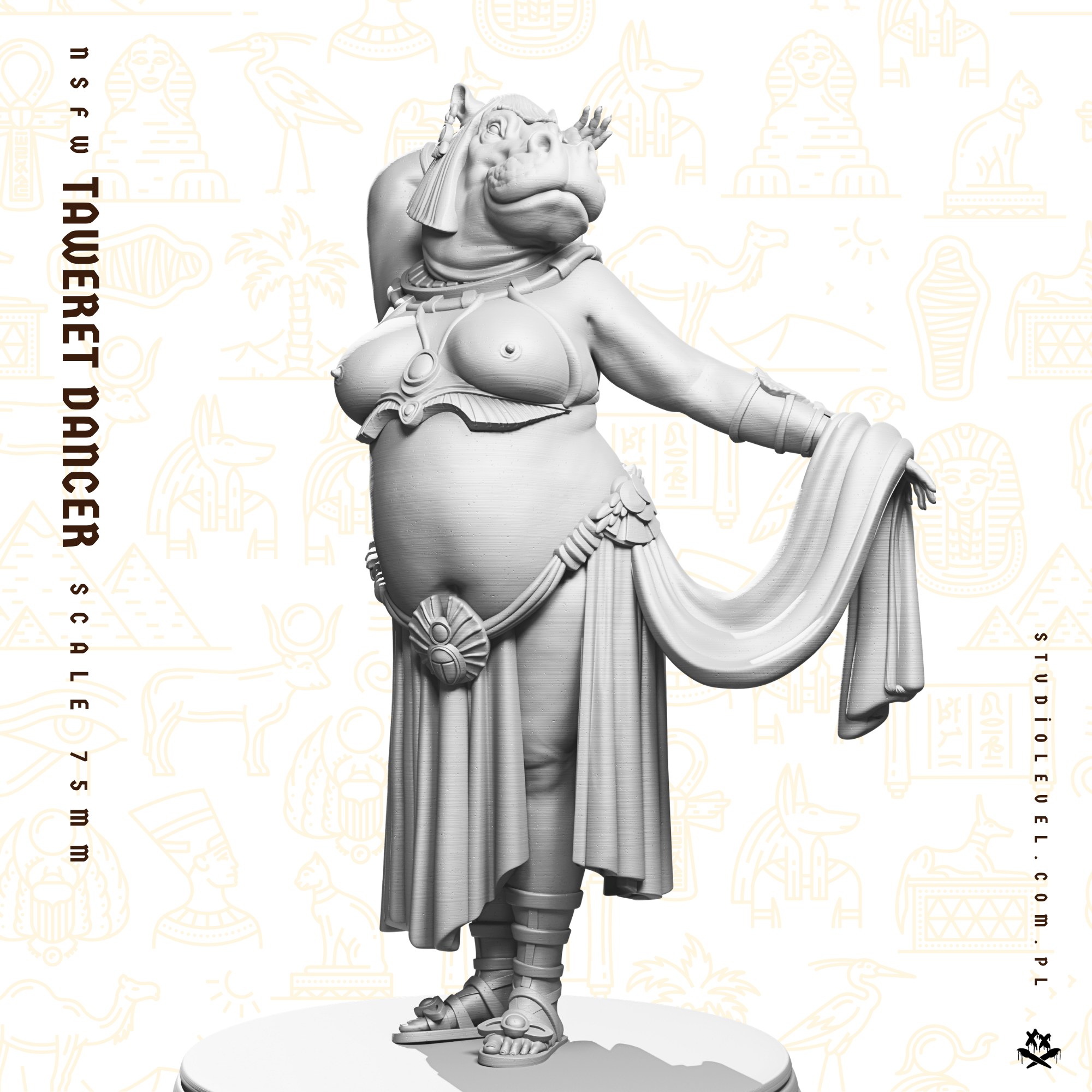 Taweret Dancer - 75mm