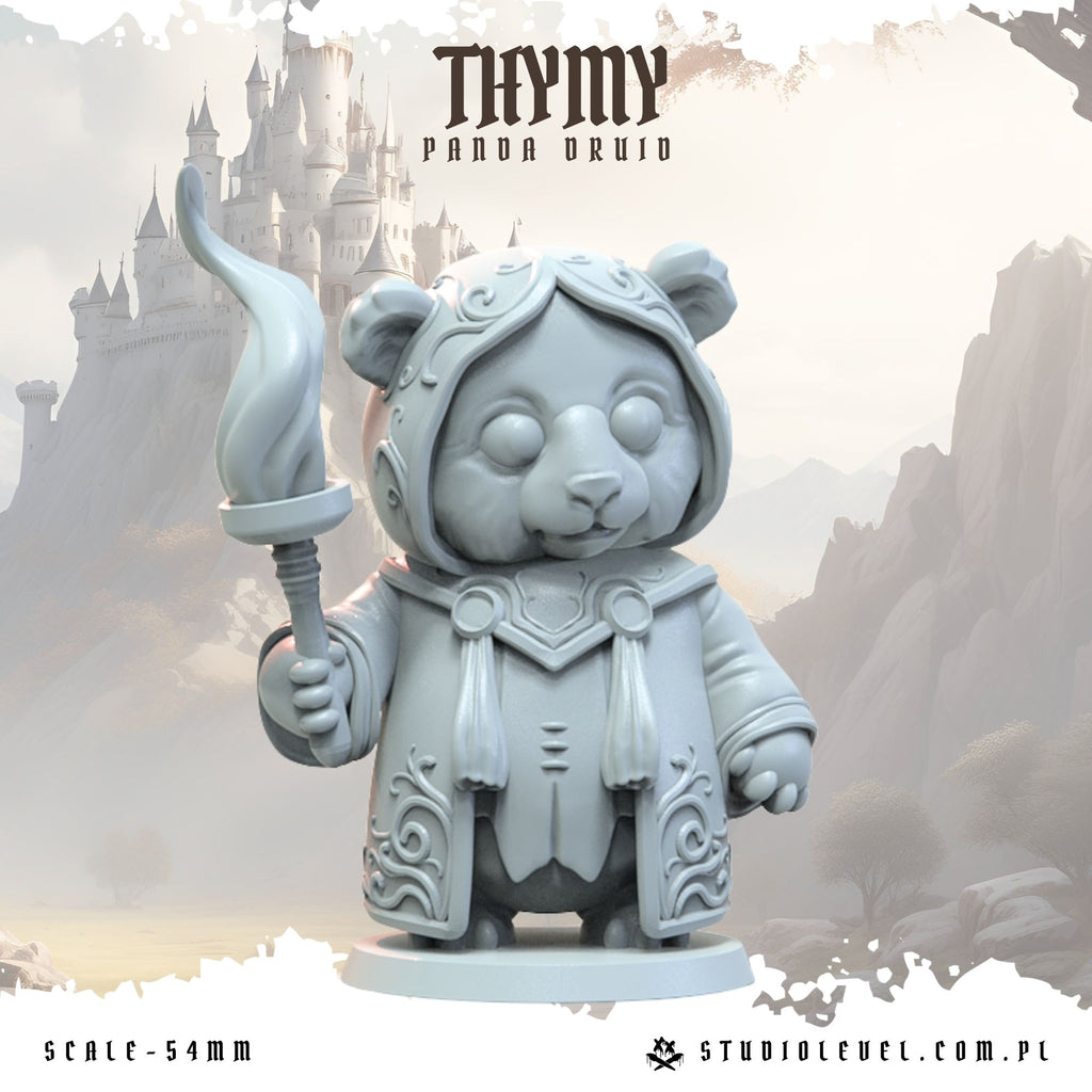 Thymy: Panda Druid - 54mm