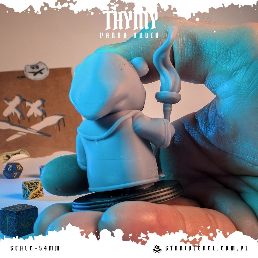 Thymy: Panda Druid - 54mm