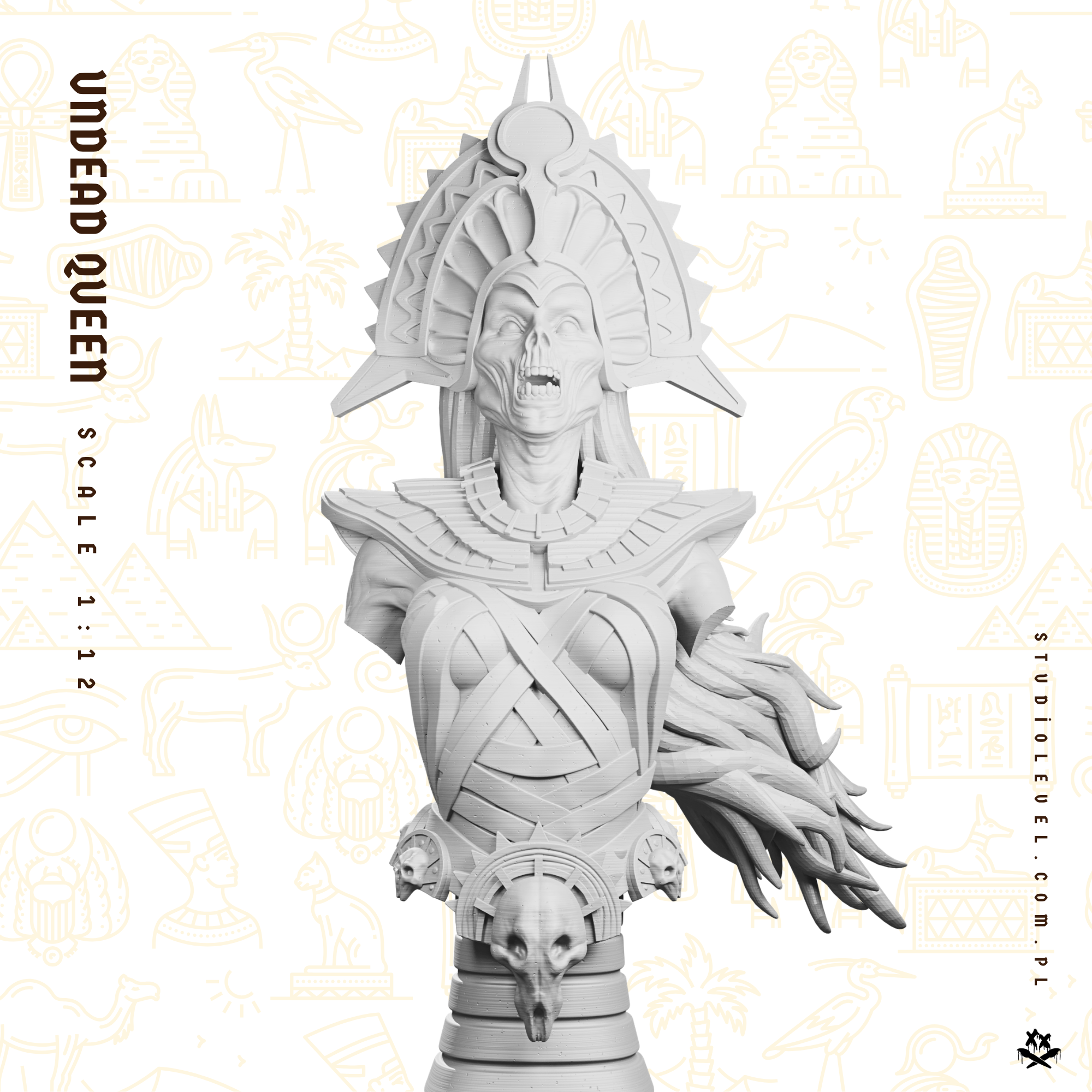 Undead Queen - Bust 1:12