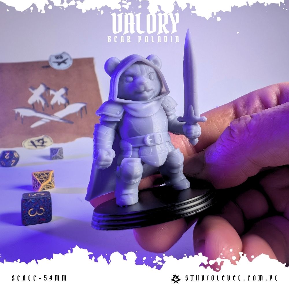 Valory: Bear Paladin - 54mm