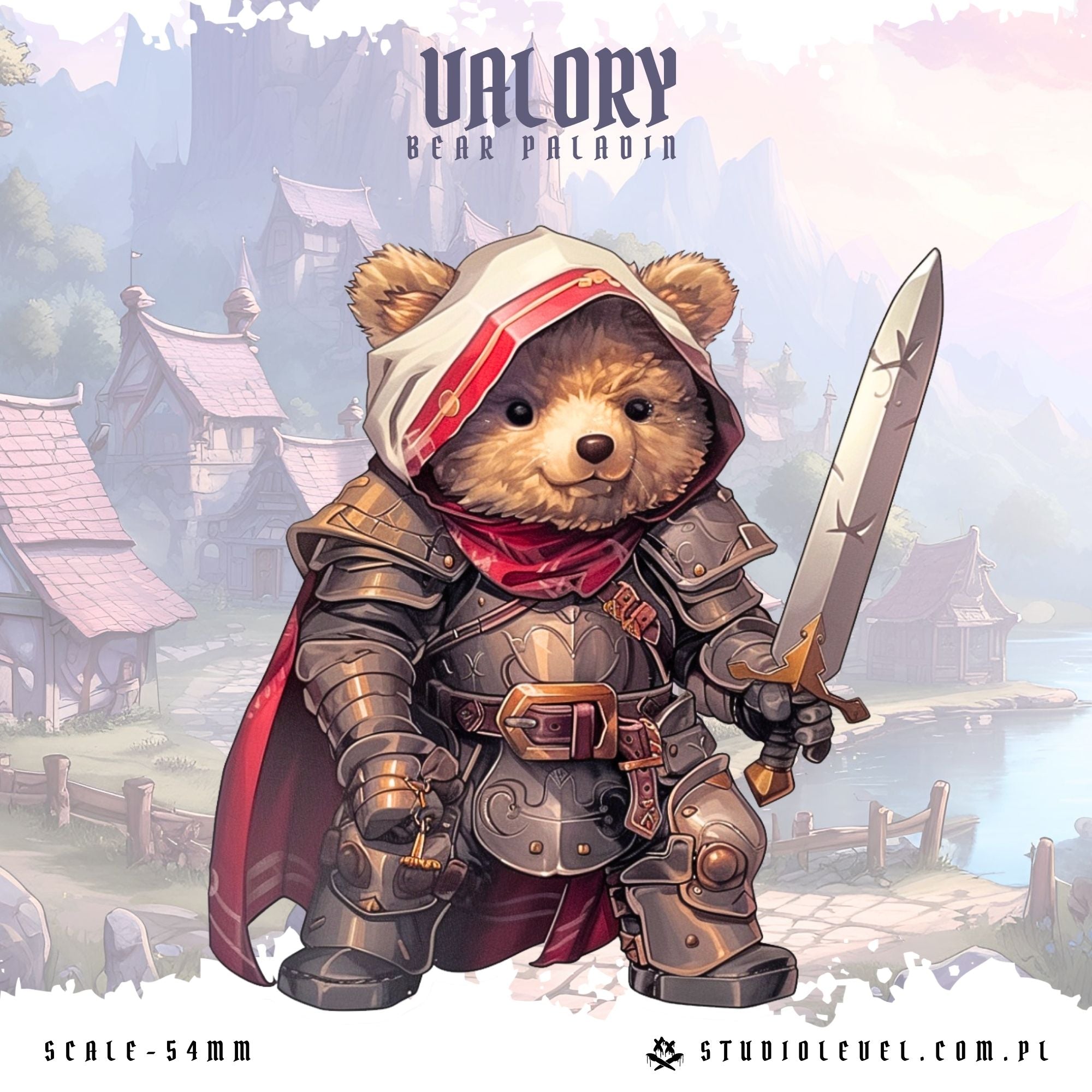 Valory: Bear Paladin - 54mm