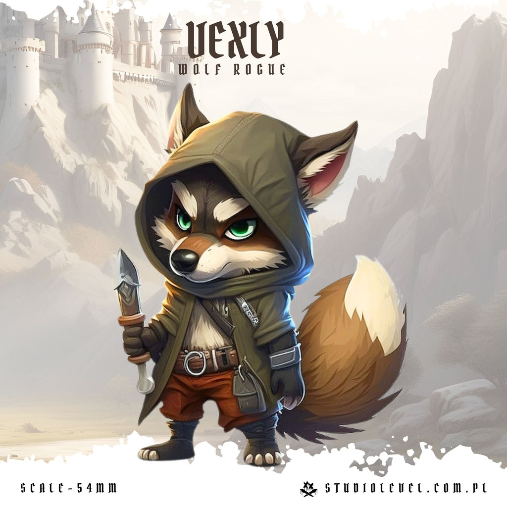 Vexly: Wolf Rogue - 54mm