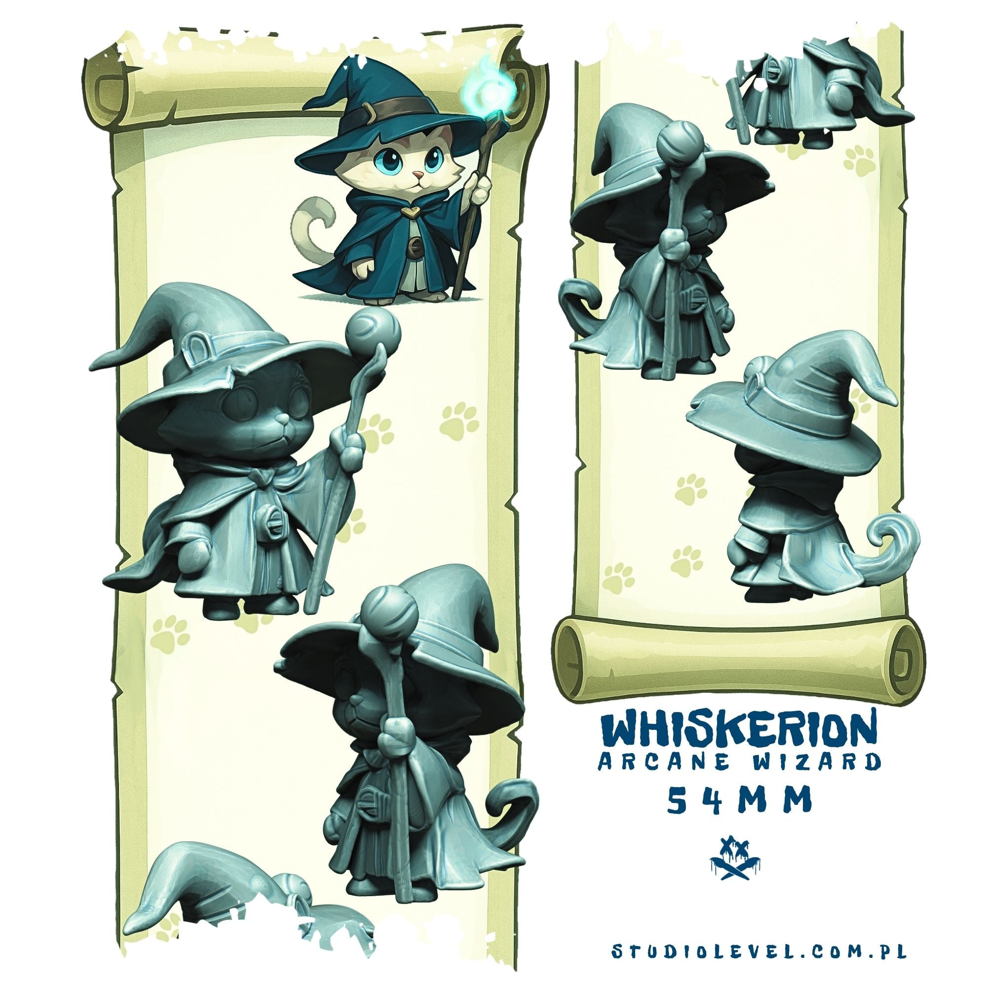 Whiskerion - 54mm