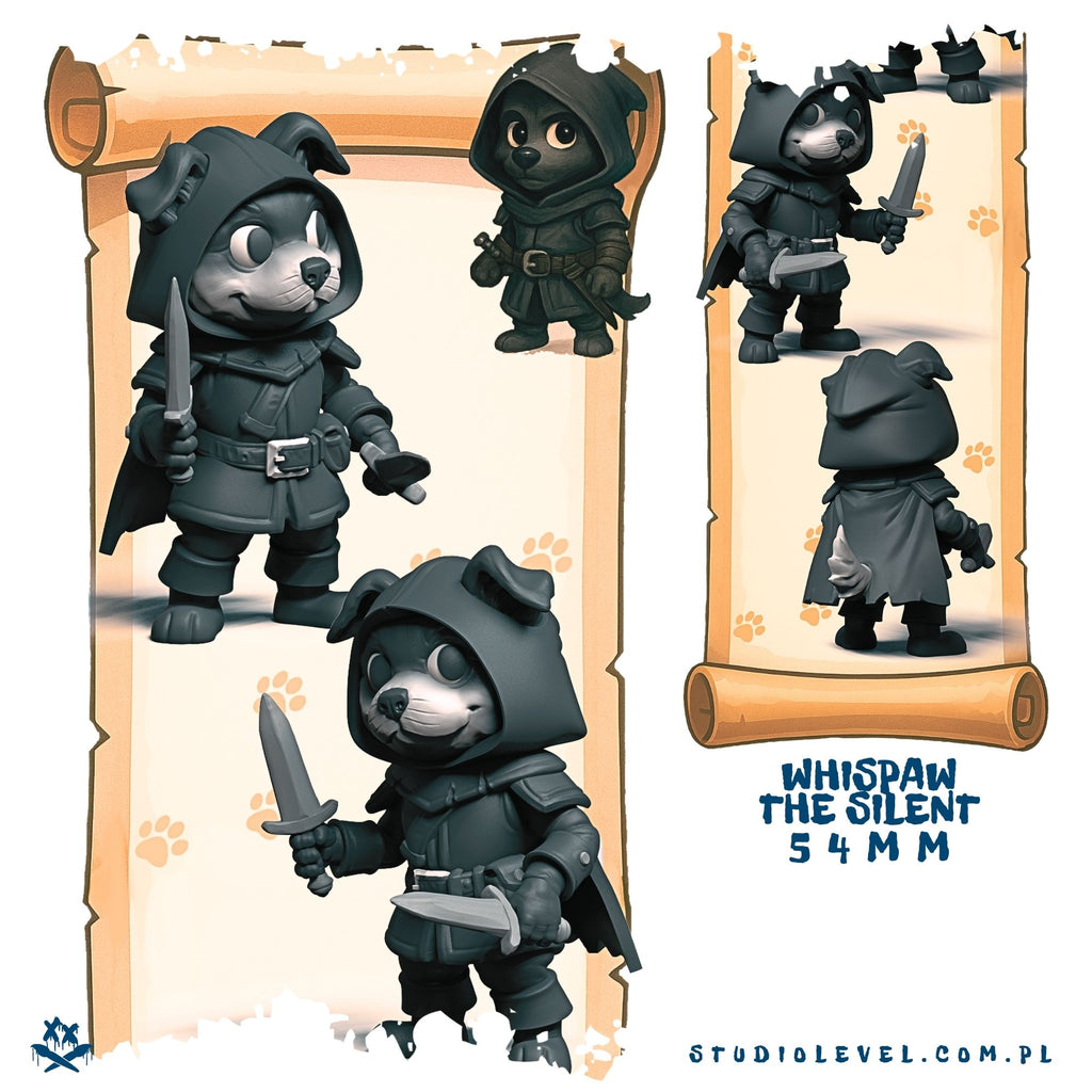 Whispaw The Silent - 54mm