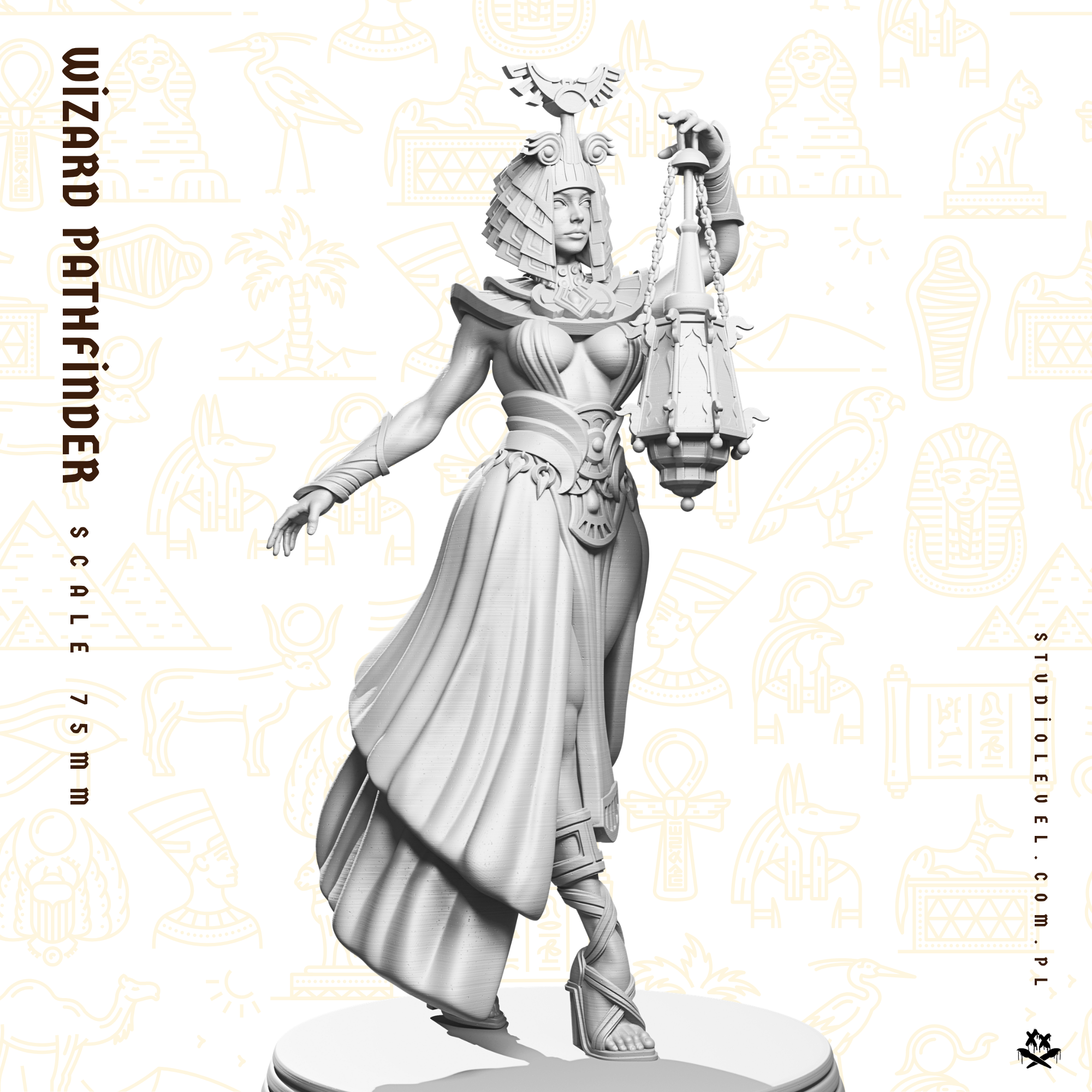 Wizard Pathfinder - 75mm