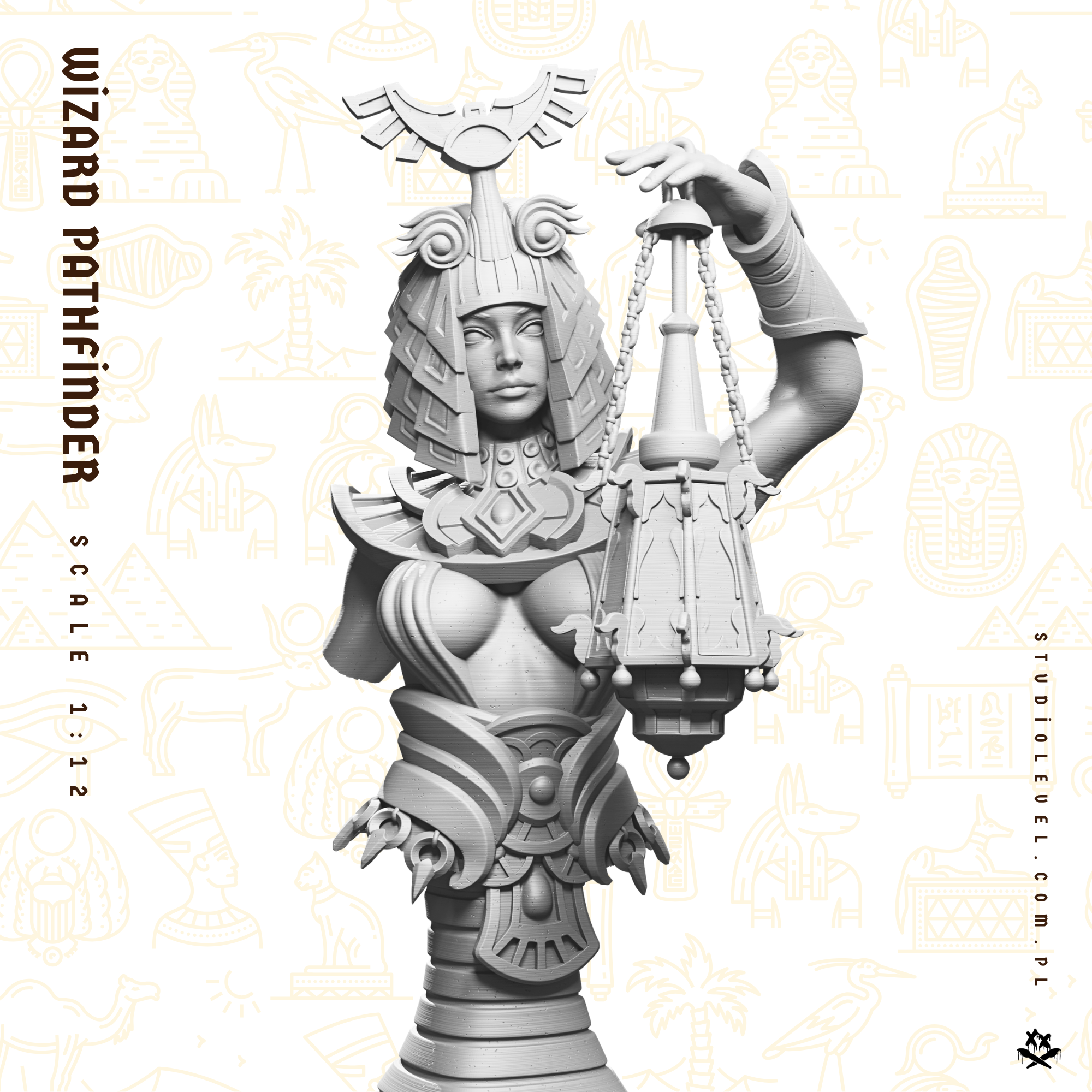 Wizard Pathfinder - Bust 1:12